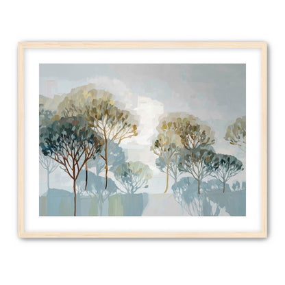 Tree Canopies in Soft Rows