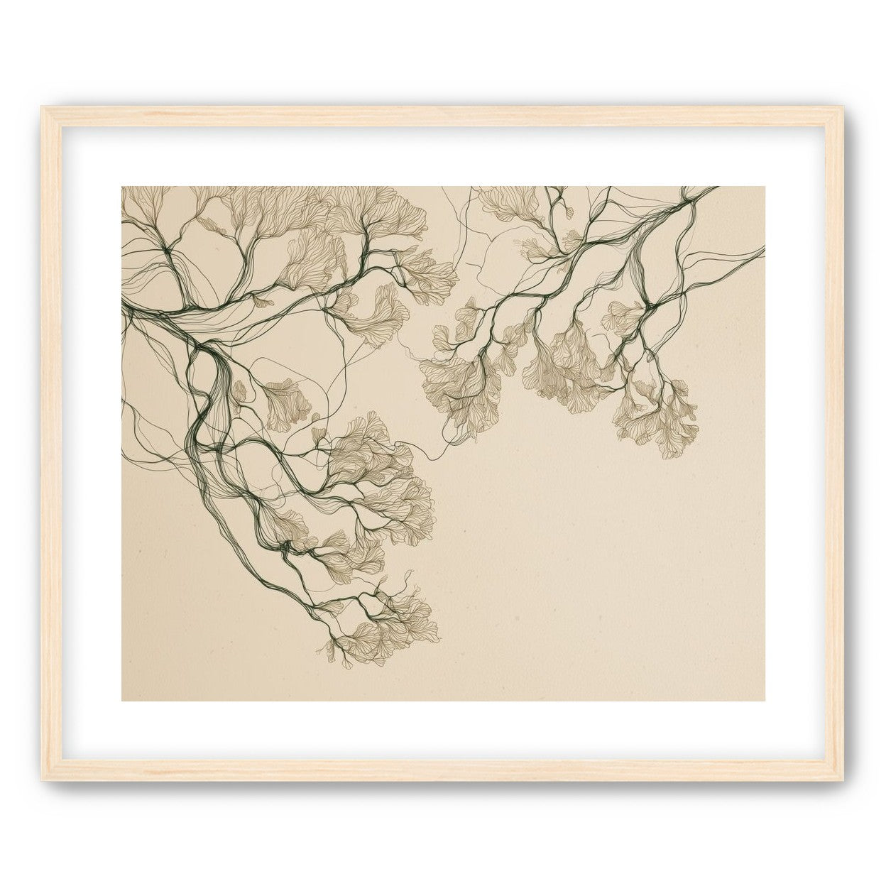 Trees Reduced to Line