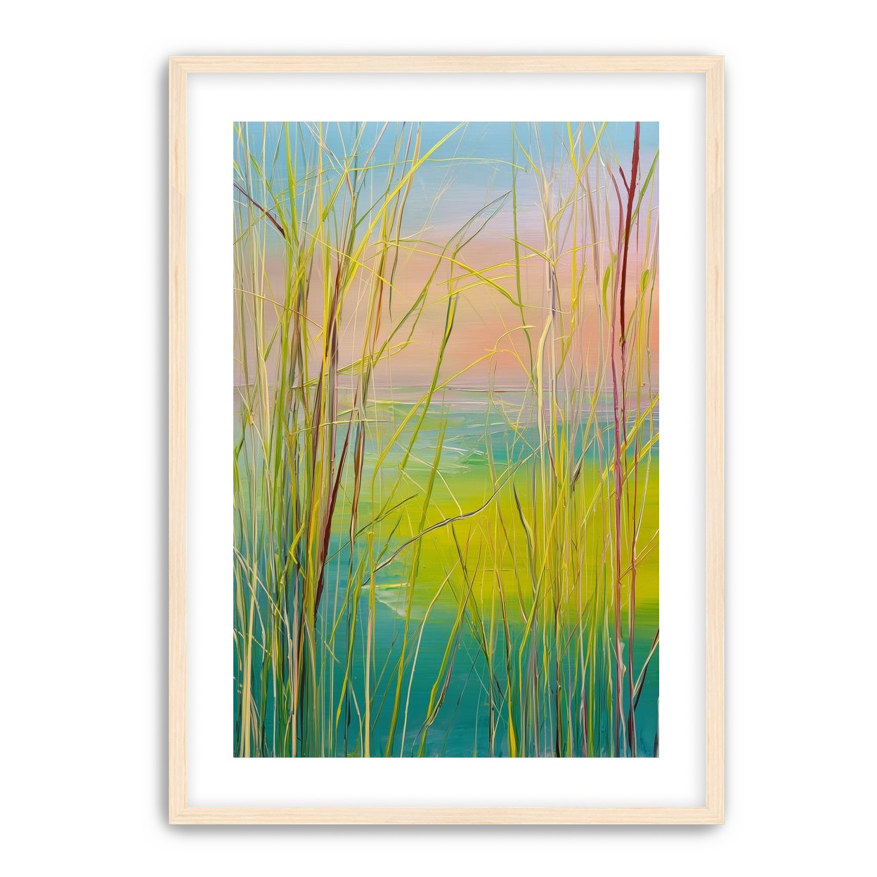 Reeds at Low Tide