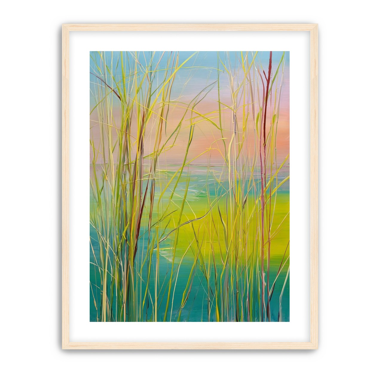 Reeds at Low Tide