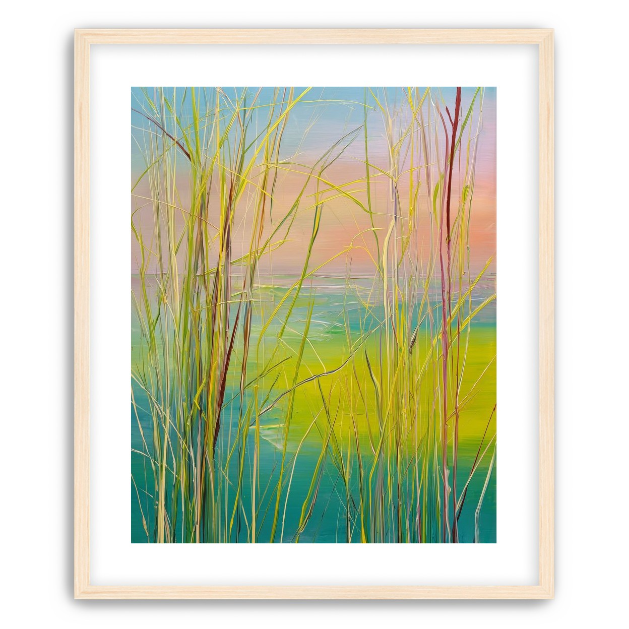 Reeds at Low Tide