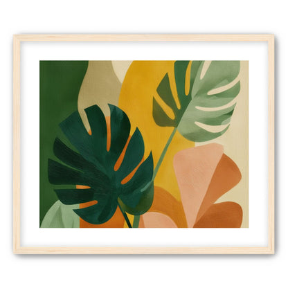 Leaves of Green and Brown