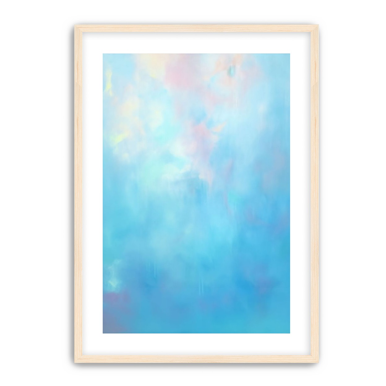 Shifts in Cerulean, Aqua, Golden Accents