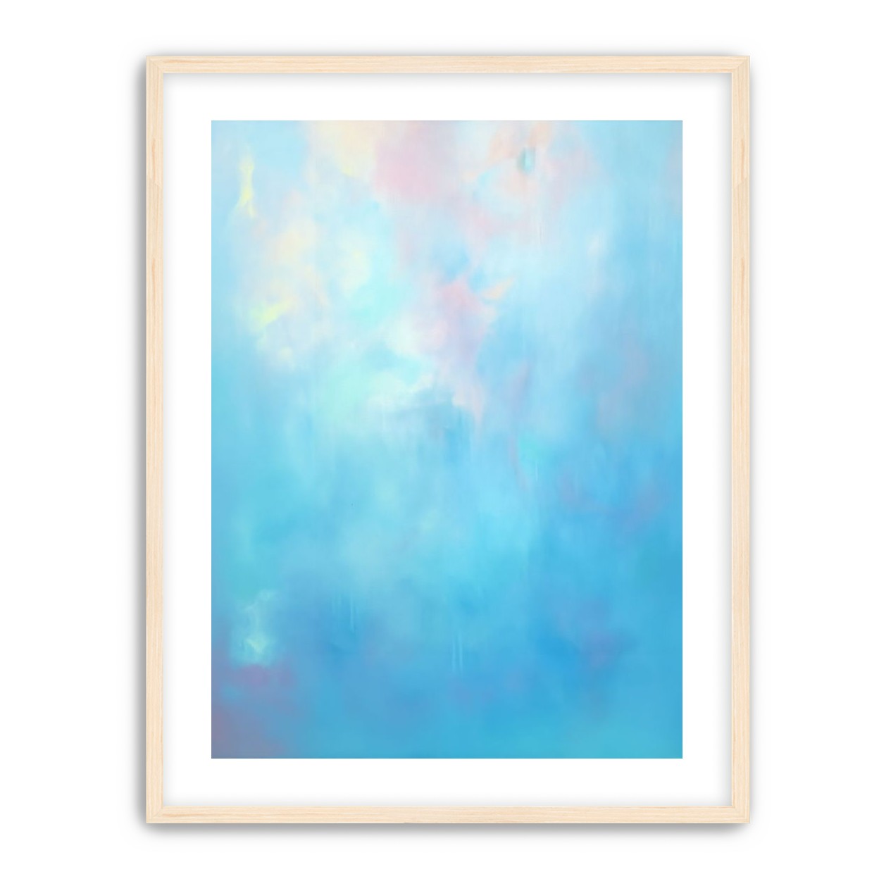 Shifts in Cerulean, Aqua, Golden Accents