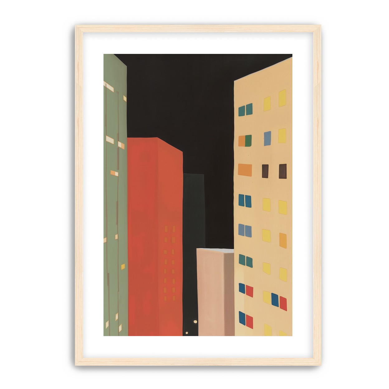Color windows in the dark