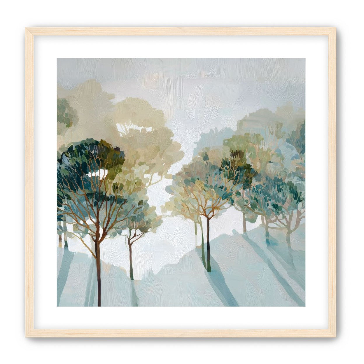 Light Filled Tree Line