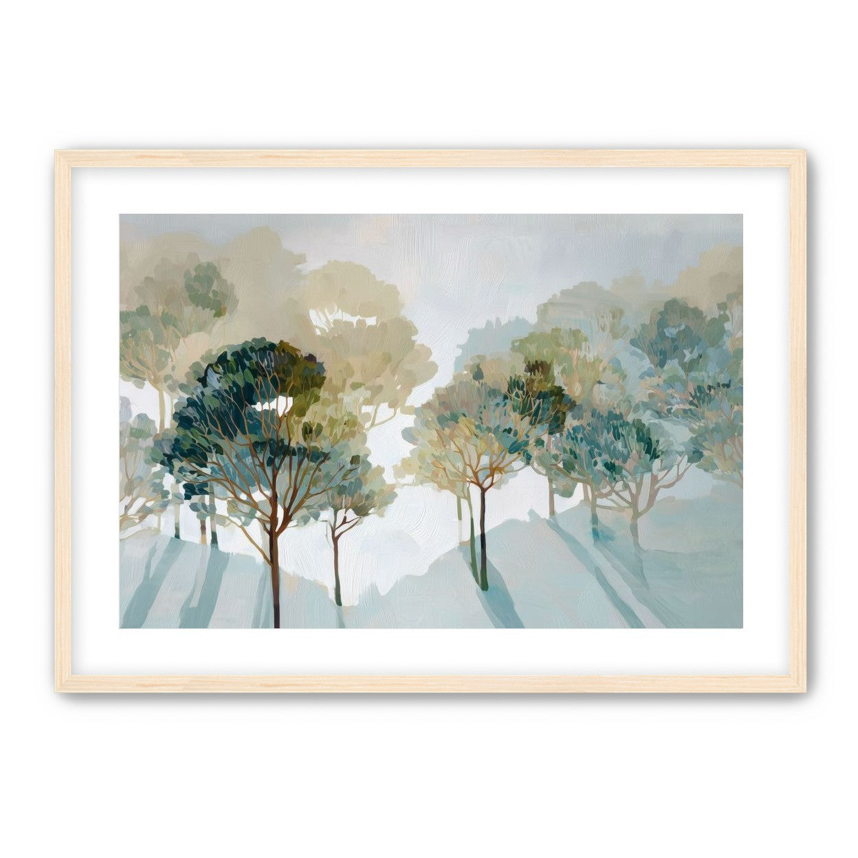 Light Filled Tree Line
