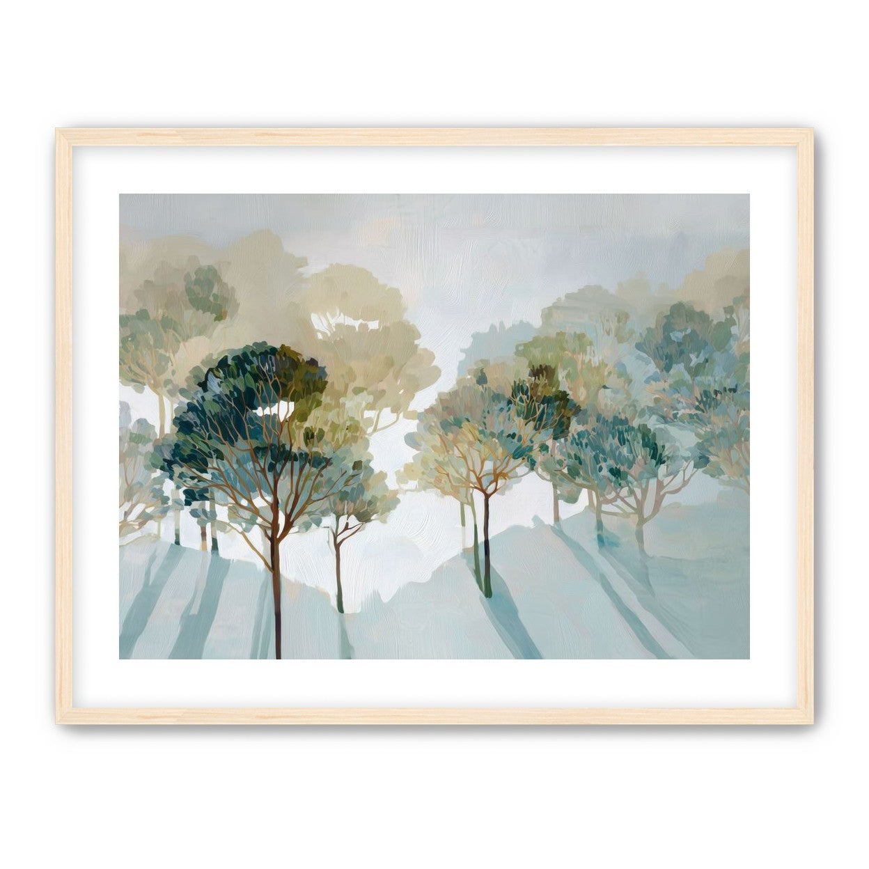 Light Filled Tree Line