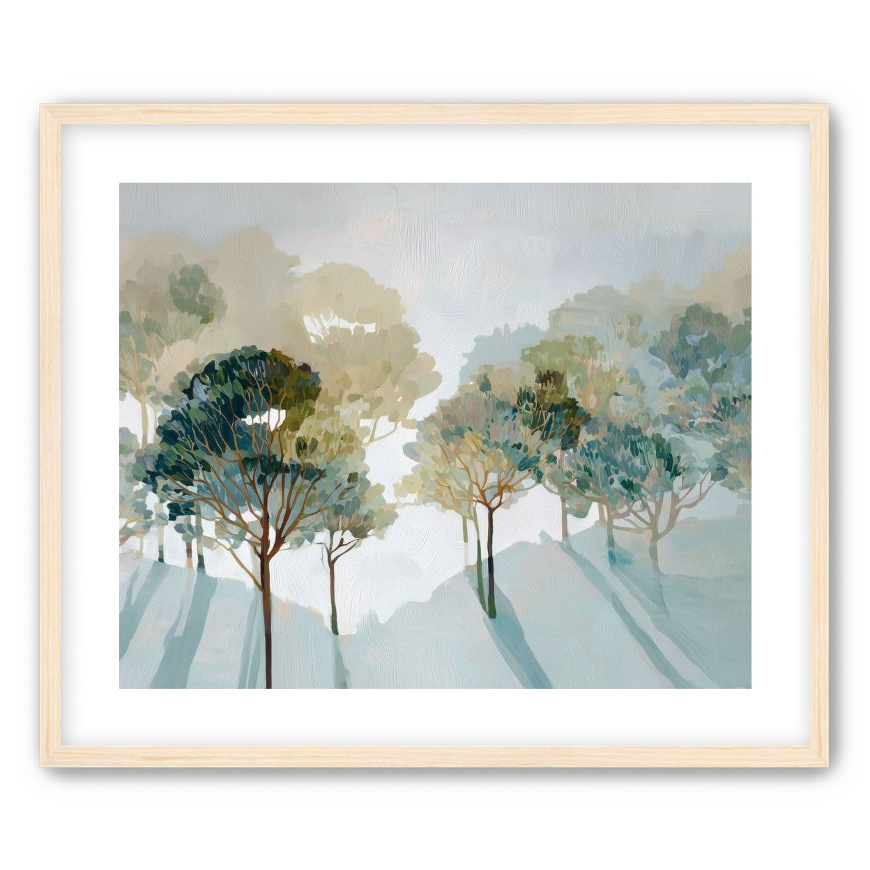 Light Filled Tree Line