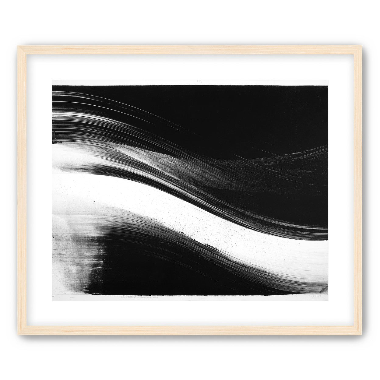 Pressure across a white band