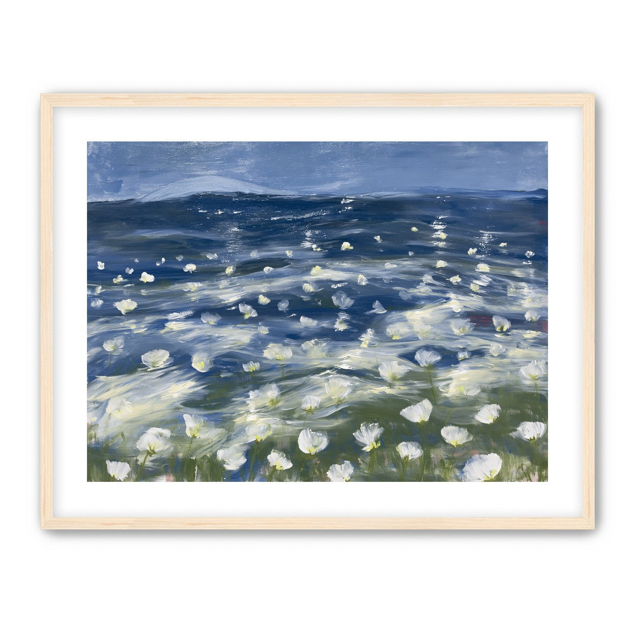 White flowers under blue sky
