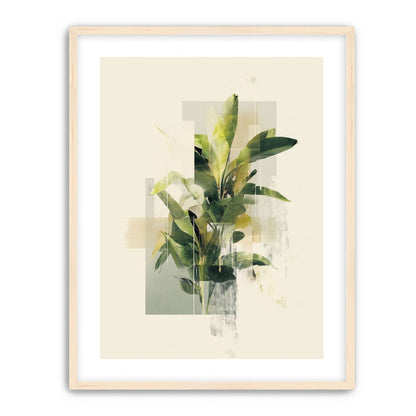 Plant in layered light