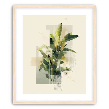 Plant in layered light