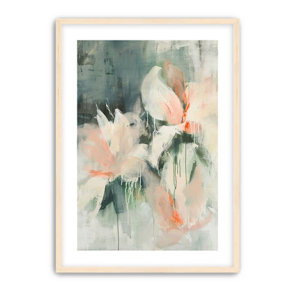 Drips on pale petals