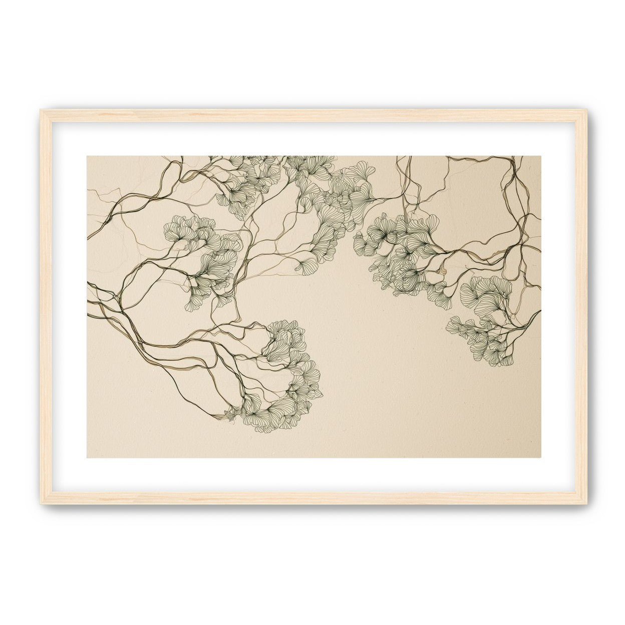 Trees Drawn in Continuous Lines