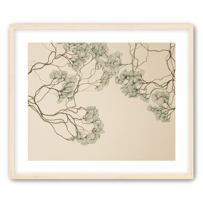 Trees Drawn in Continuous Lines