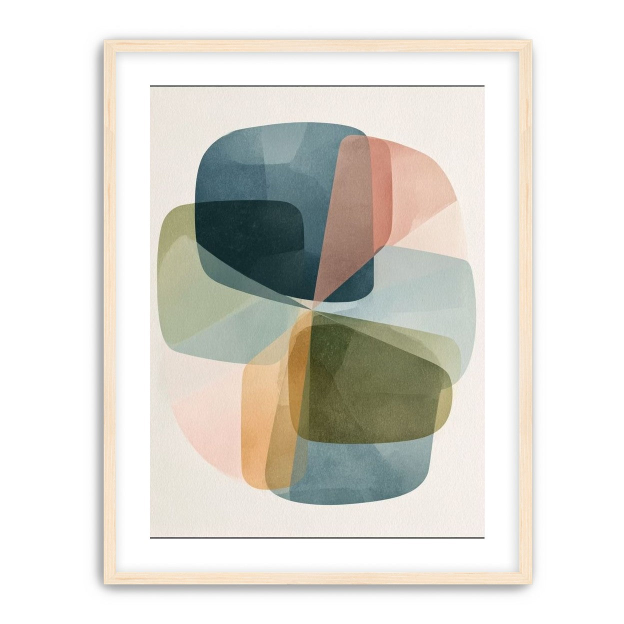 Teal turns through ochre
