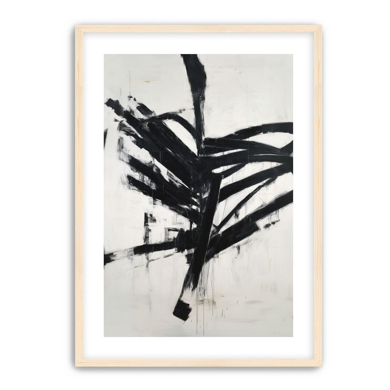 Black strokes under strain