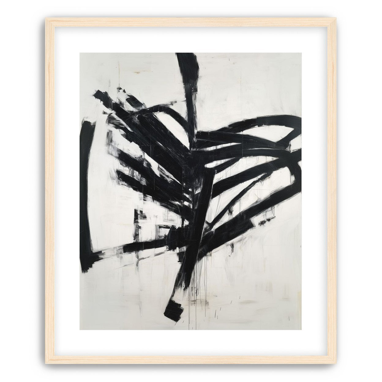 Black strokes under strain
