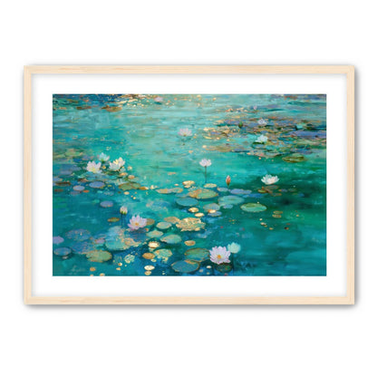Quiet Gold on Blue Water
