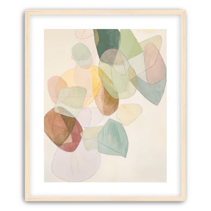 Layered Forms on Paper