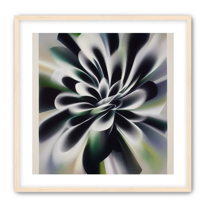 Speckled bloom in motion