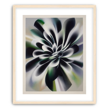 Speckled bloom in motion