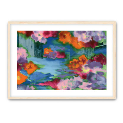 Bridges in the flower haze
