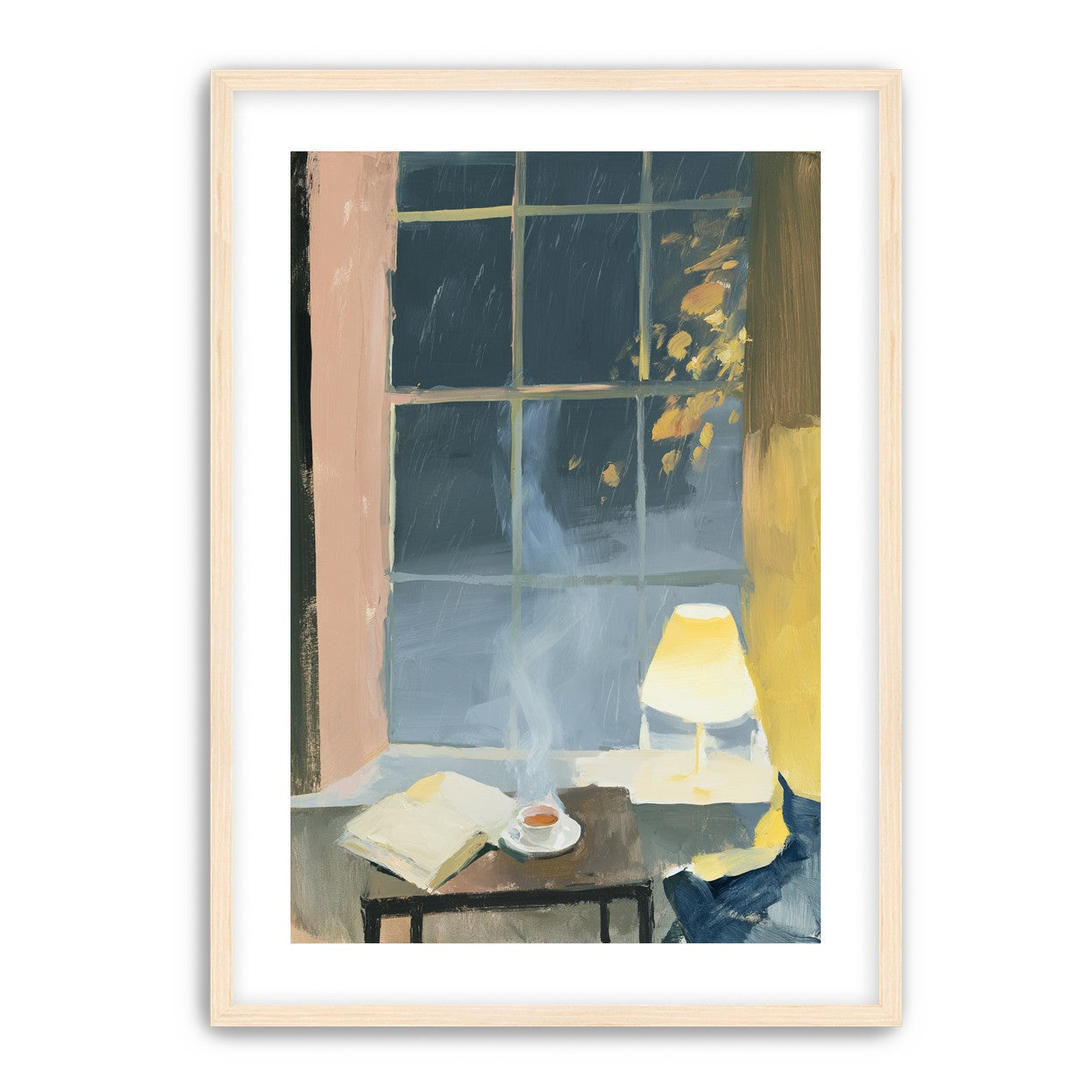Steam in the windowlight