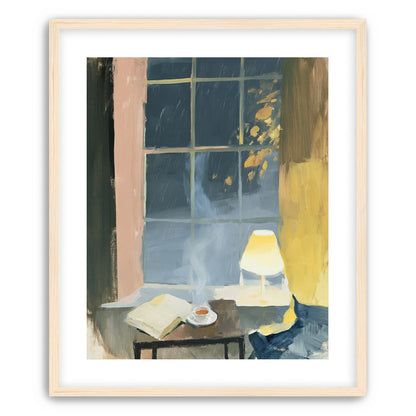 Steam in the windowlight