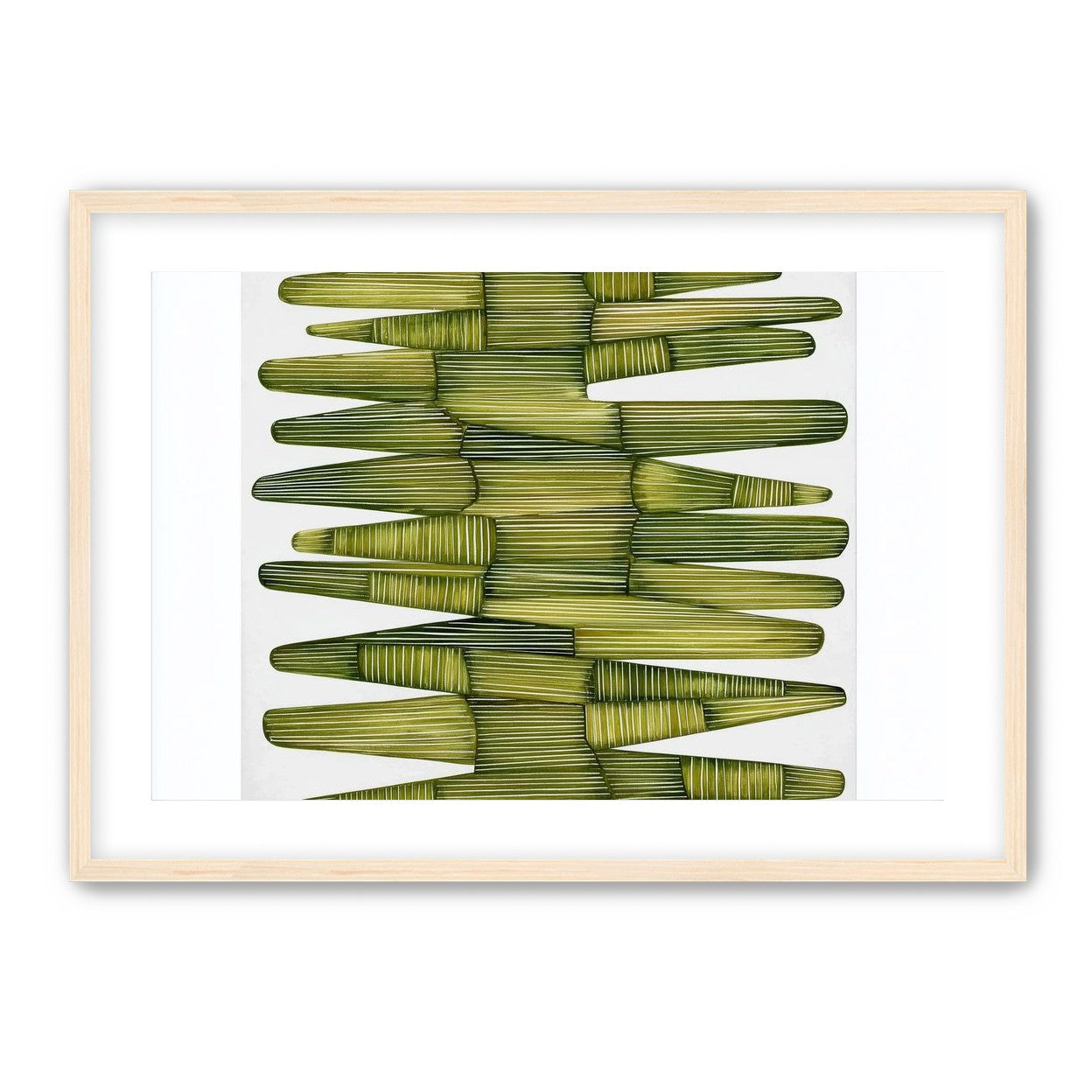 Olive green stacking lightens