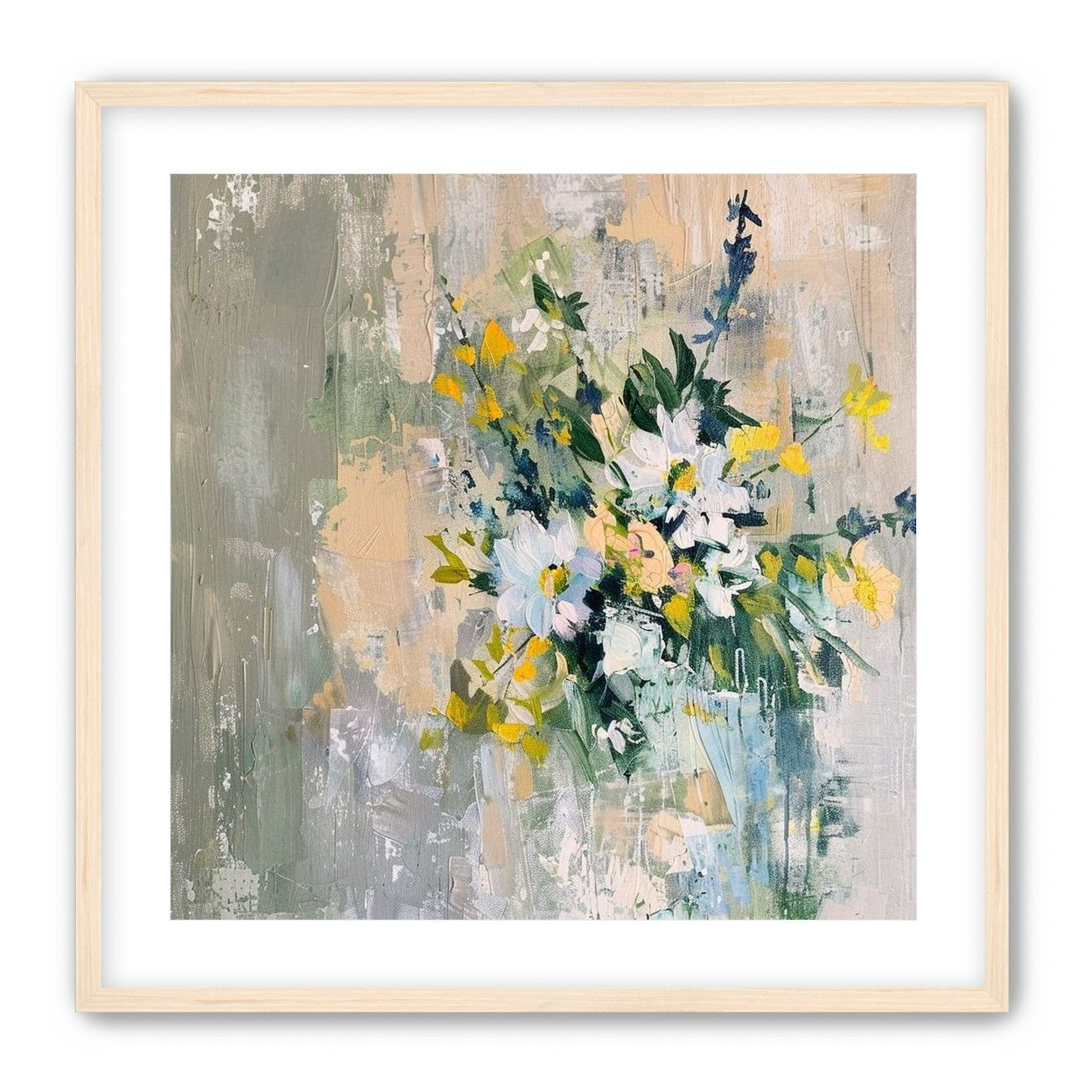 Flowers finding their way out