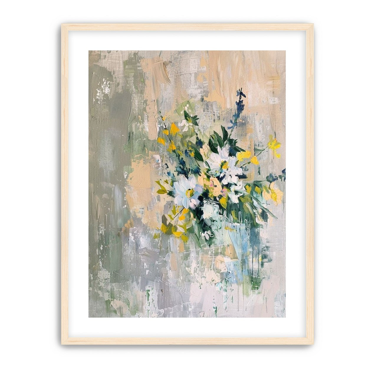 Flowers finding their way out