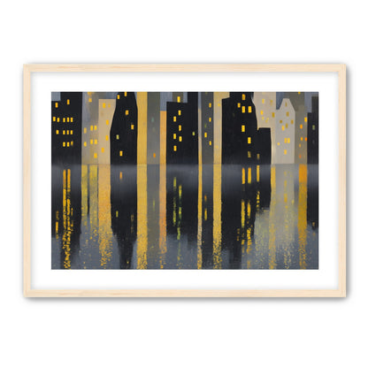 Windows above their reflections