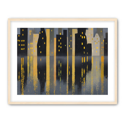Windows above their reflections