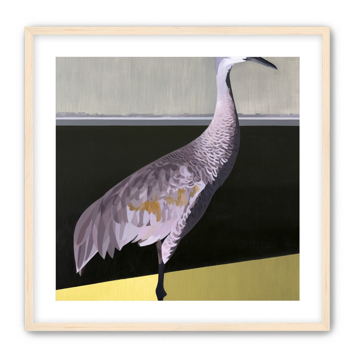 Crane at the hard horizon