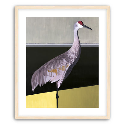 Crane at the hard horizon