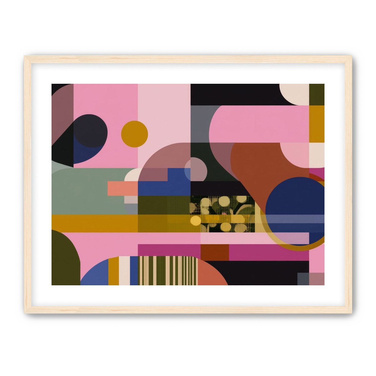 Shapes Jostling for Space 