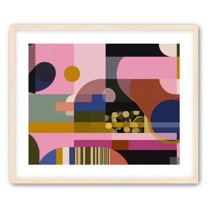 Shapes Jostling for Space 