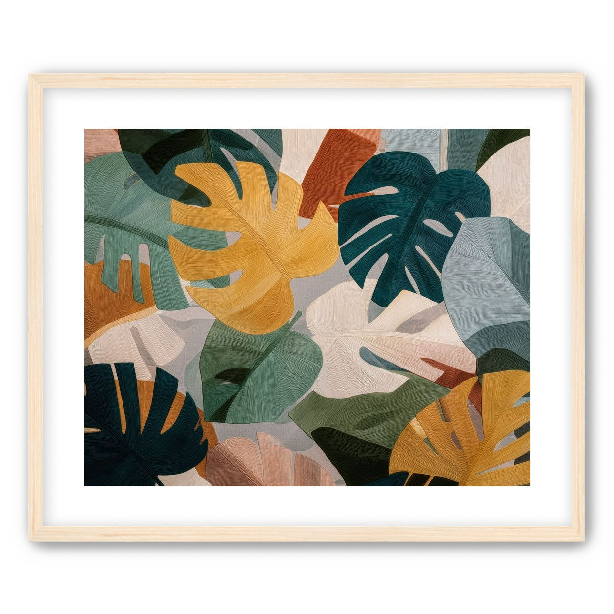 Piles of Palm Fronds