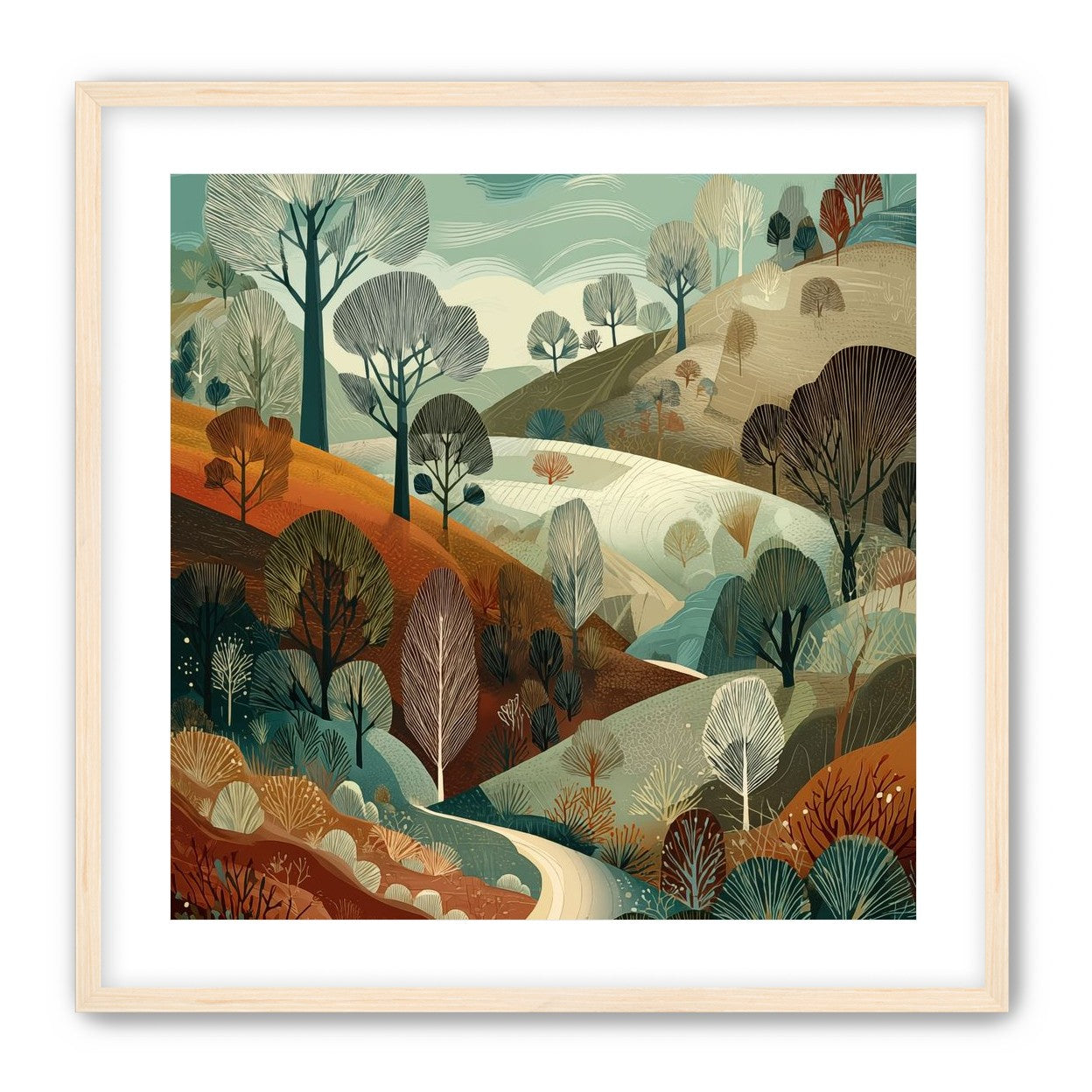Path Between the Hills