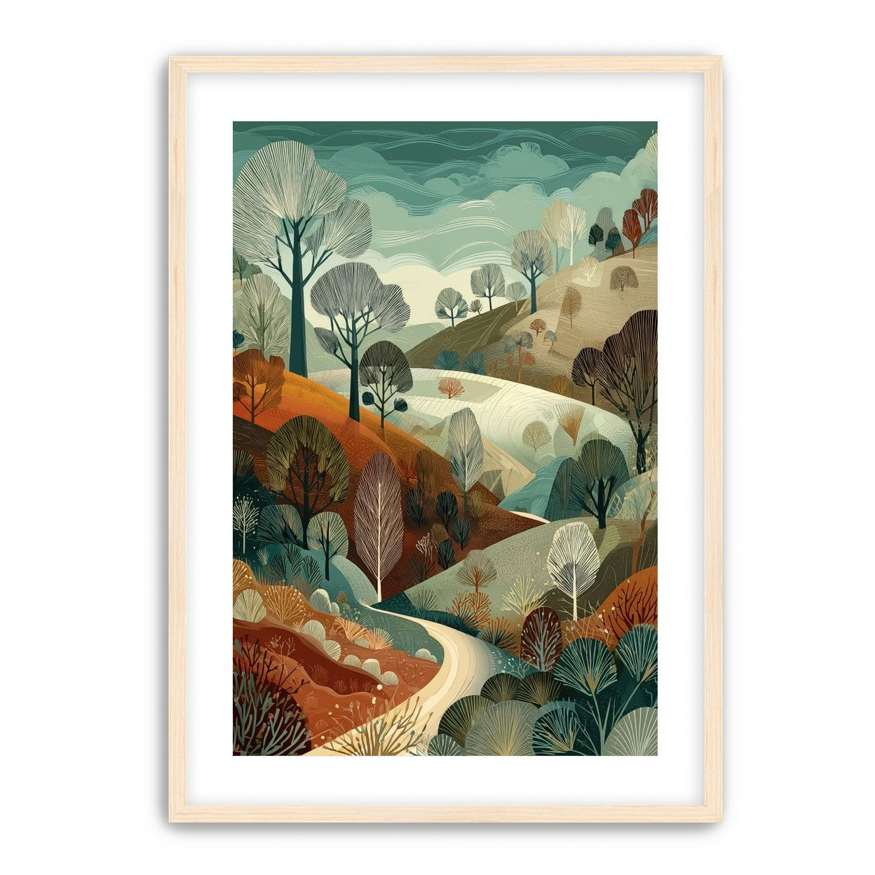 Path Between the Hills