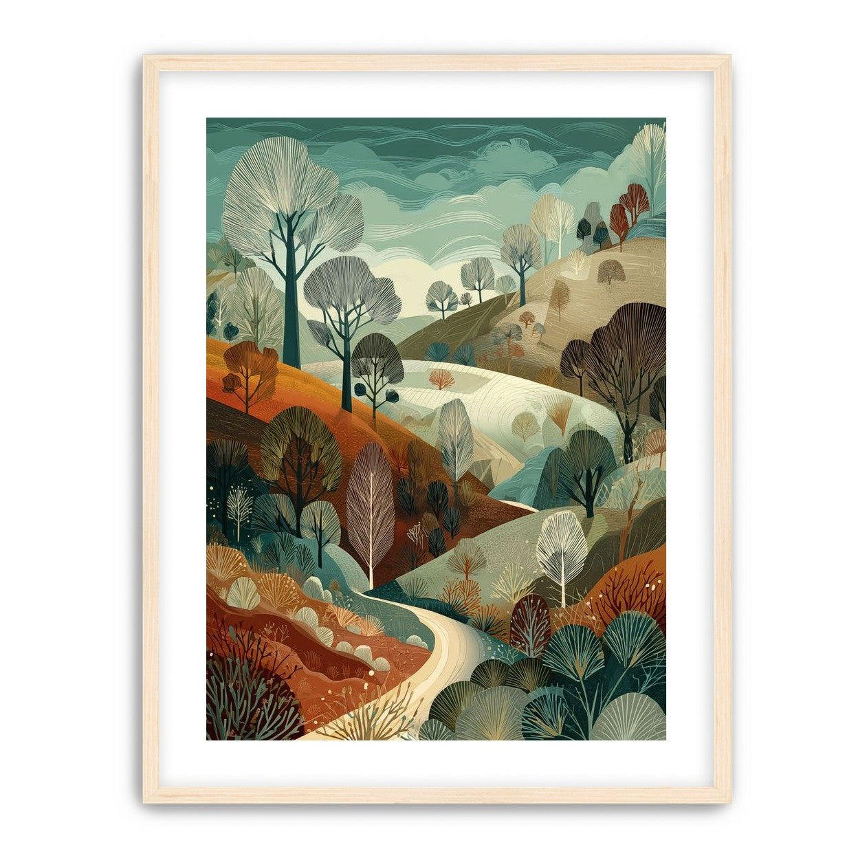 Path Between the Hills