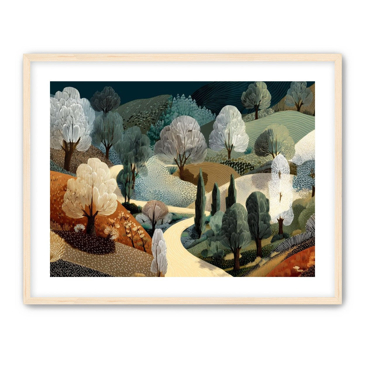 Path Beneath the Hills