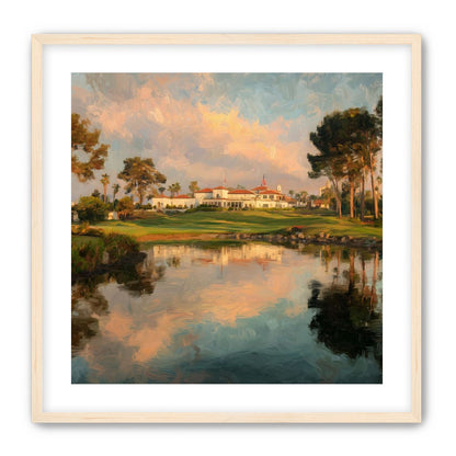 Afternoon Light on the Clubhouse