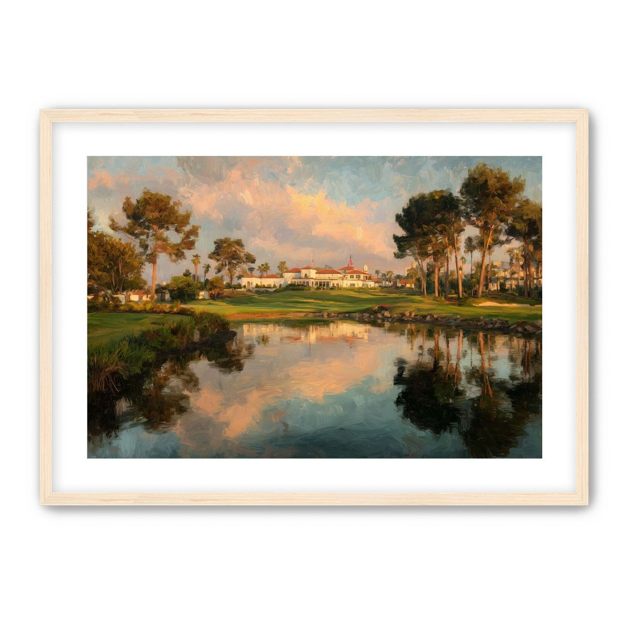 Afternoon Light on the Clubhouse