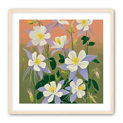Evening Color in the Flowers