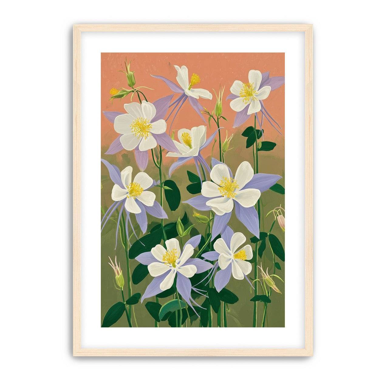 Evening Color in the Flowers