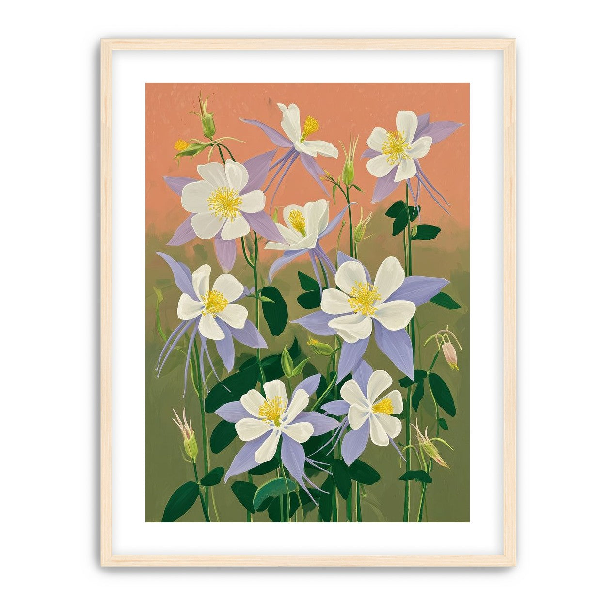 Evening Color in the Flowers
