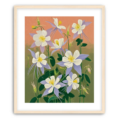 Evening Color in the Flowers